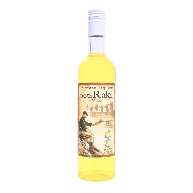  Liqueur Raki with lemon PotiRaki 500ml