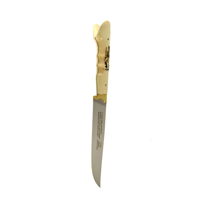  Cretan handmade knife with bone handle (31 cm, 3 mm blade) N8