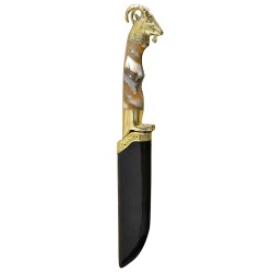  Cretan handmade KPI KPI knife with handle and handle (24cm, 4mm blade) N5