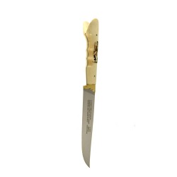 Κρητικό χειροποίητο μαχαίρι με εγγύηση και κοκάλινη λαβή (31 εκ., λάμα 3 χιλ.) Ν8