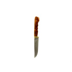 Κρητικό χειροποίητο μαχαίρι με εγγύηση και λαβή από ξύλο ελιάς (23,5 εκ., λάμα 2,5 χιλ.) Ν5